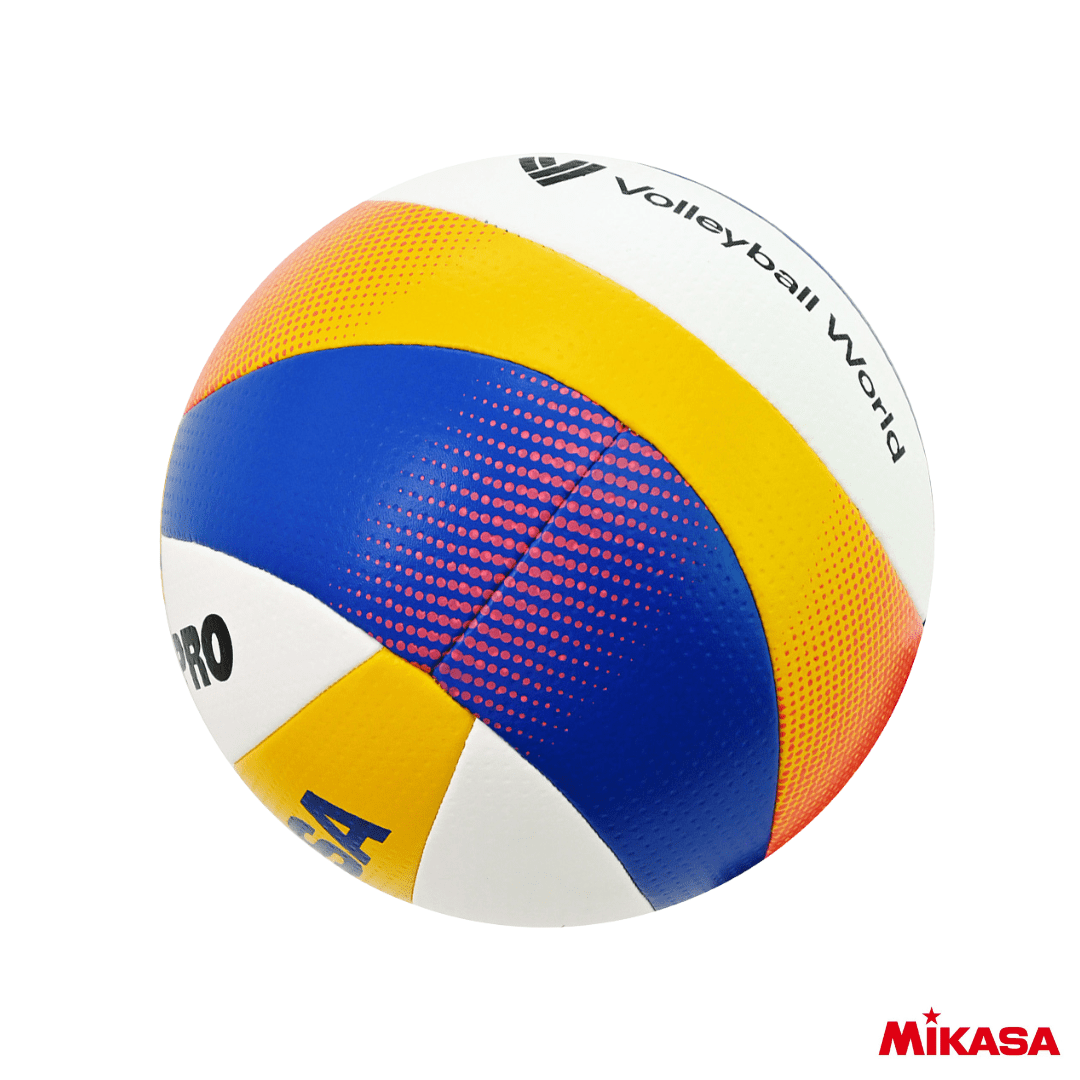 Balón de voleibol playa verde con blanco híbrido réplica