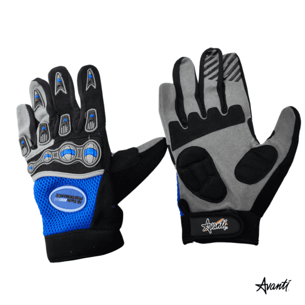 Avanti Guantes de Ciclismo Negro Azul Cod 9569