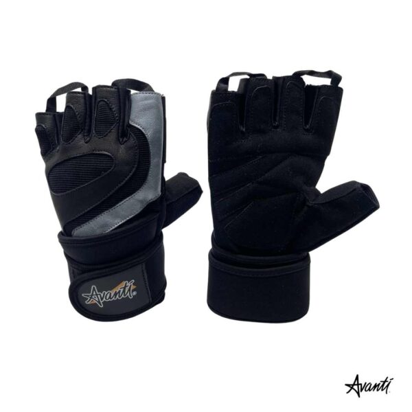 Avanti Guantes para Gimnasio Negro Gris Cod:1074