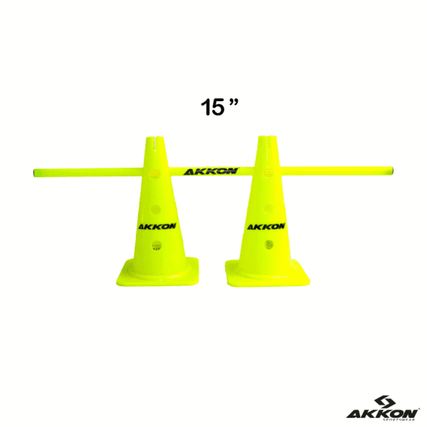 Akkon Set de 2 Conos Perforados de 15 Pulgadas + Liston
