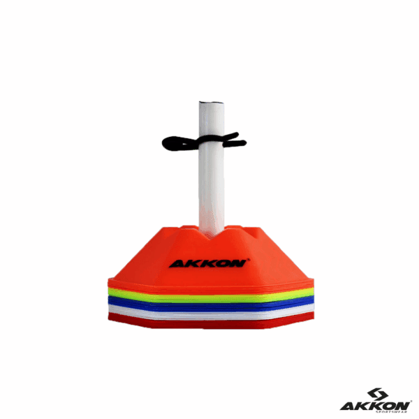 Akkon Set de 25 Platos Hexagonales de Entrenamiento
