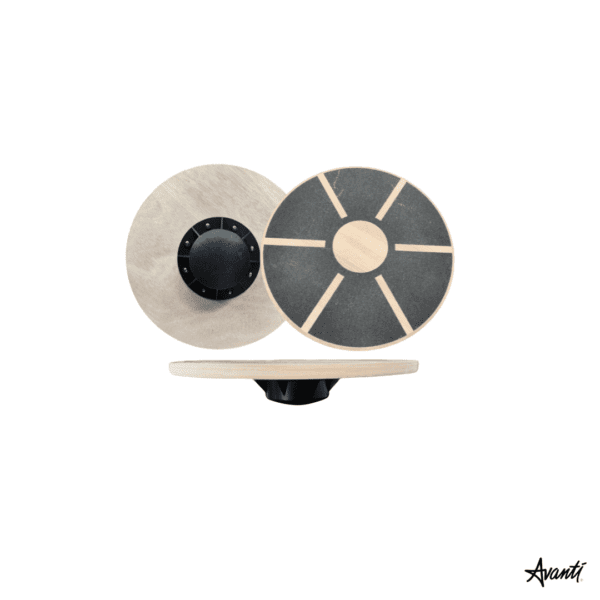 Avanti Disco Equilibrio con Base de Madera