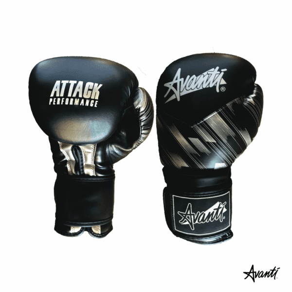 Avanti Guante de Box Competicion P.U Negro