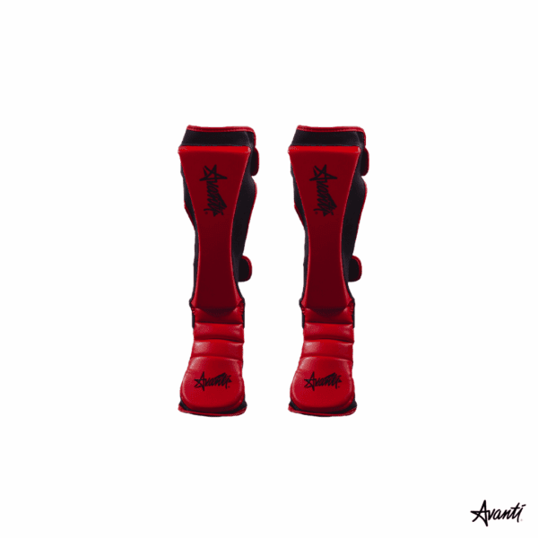 Avanti Par de Protectores Tibiales Pu Alto Impacto
