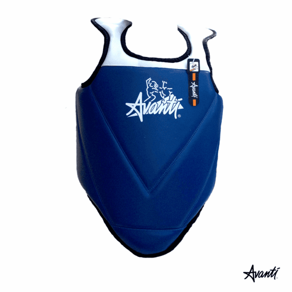 Avanti Peto Protector Corporal de Pecho y Costillas Reversible Azul