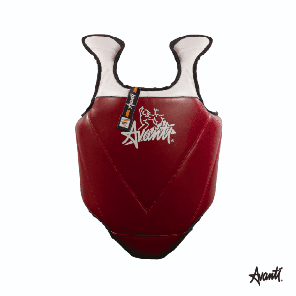 Avanti Peto Protector Corporal de Pecho y Costillas Reversible Rojo
