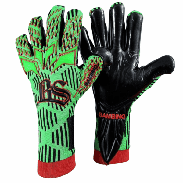 Bambino Guantes de Arquero Meta Red Verde Negro