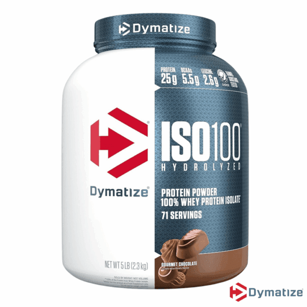 Dymatize Proteina ISO 100 Hidrolizada 5Lb x 76 Servicios