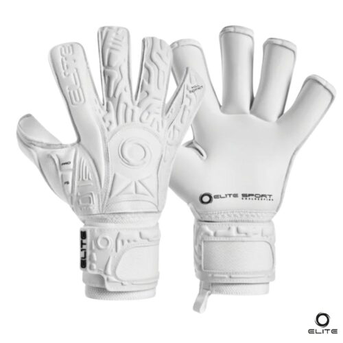 Elite Guantes de Arquero Solo Blanco 25-26