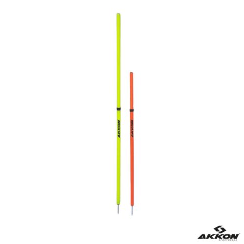 Akkon Estaca de Futbol Regulable con Resorte 1.70 Metros
