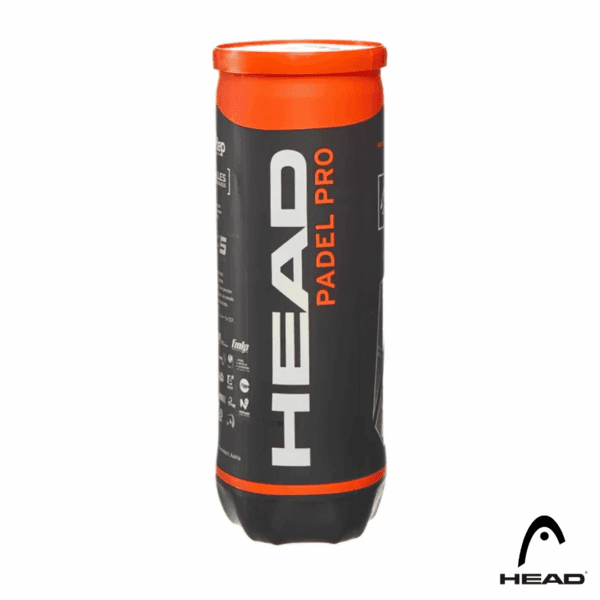 Head Set de 3 Pelotas de Padel Pro