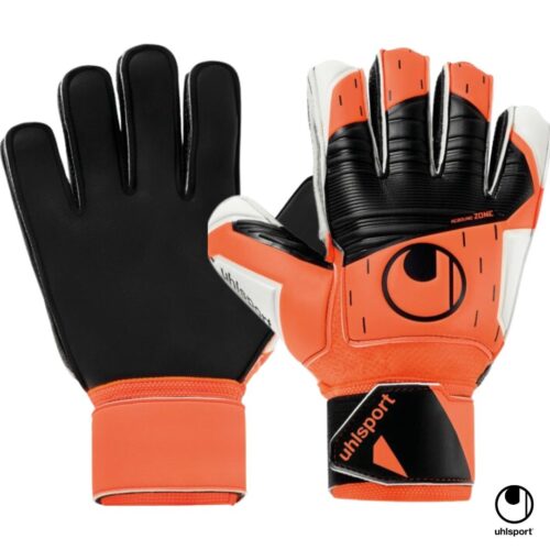 Uhlsport Guantes de Arquero Soft Resist+ Flex Frame Naranaja Blanco 101127401