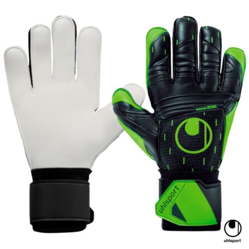Uhlsport Guantes de Arquero Classic Soft Advanced Negro Verde 101132401
