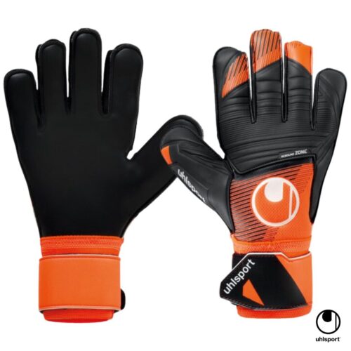 Uhlsport Guantes de Arquero SoftResist+ Naranja Negro 101131801