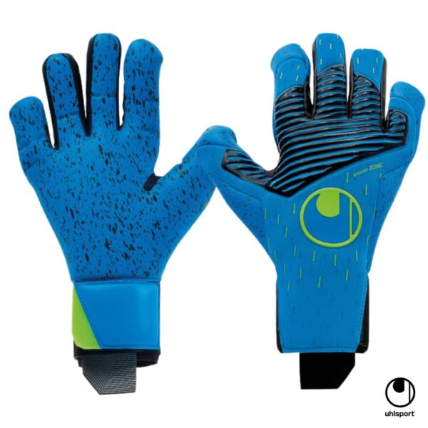 Uhlsport Guantes de Arquero AquaGrip HN Turquesa Negro 101127001