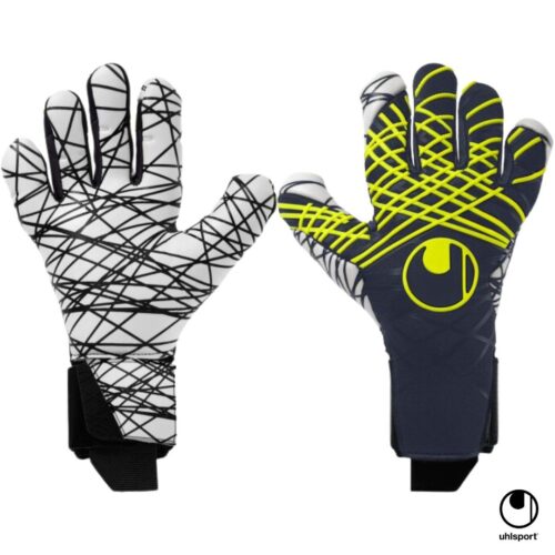 Uhlsport Guantes de Arquero Prediction UltraGrip Sc Azul Petroleo Neon 101132701