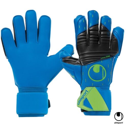 Uhlsport Guantes de Arquero Aquasoft Turquesa Negro 101127201