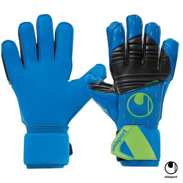 Uhlsport Guantes de Arquero Aquasoft Turquesa Negro 101127201