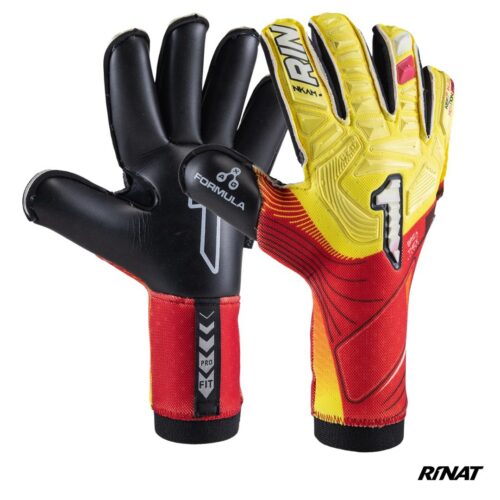 Rinat Guantes de Arquero Nkam Pro Amarillo Negro