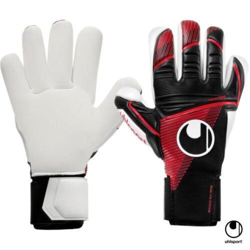 Uhlsport Guantes de Arquero Powerline AbsolutGrip Reflex Rojo Negro 101130501