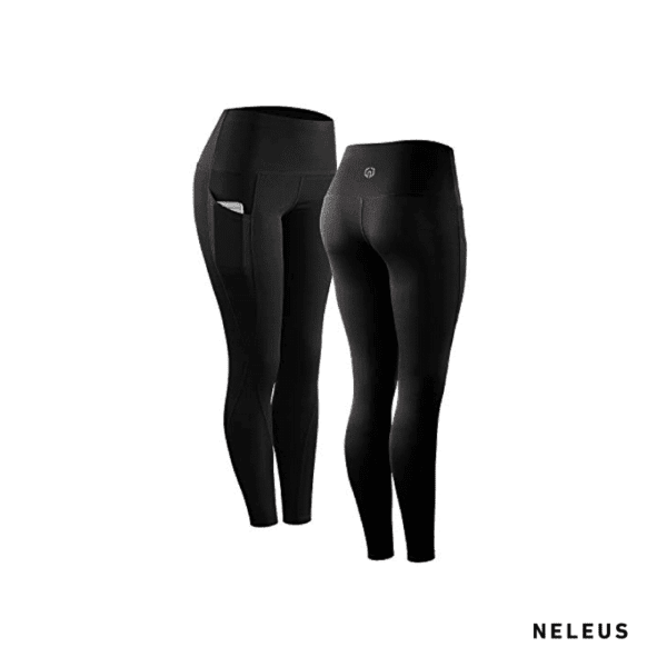 Neleus Licra de Compresion Capri Control Mujer
