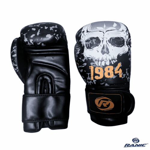 Ranic Guantes de Box Calavera Negro 24