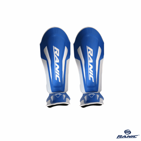 Ranic Par de Protectores Tibiales Pu Alto Impacto Azul