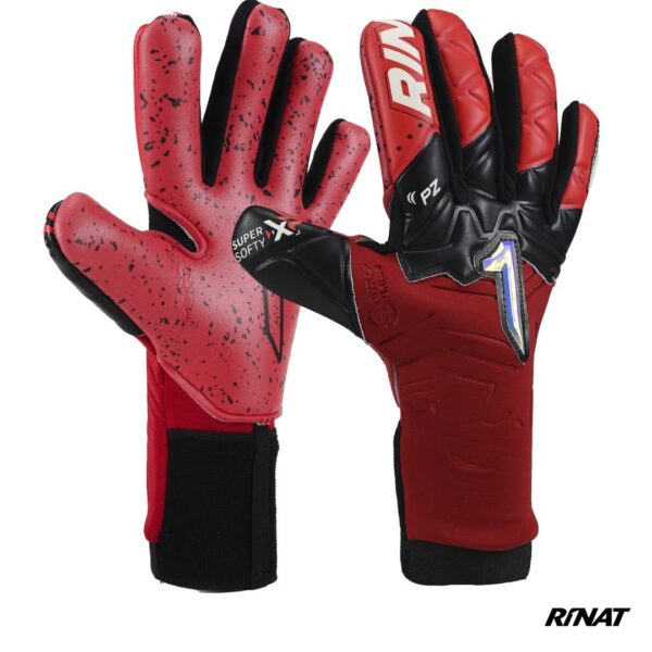 Rinat Guantes de Arquero Xtreme Guard Zhero Semi Pro Niño Rojo