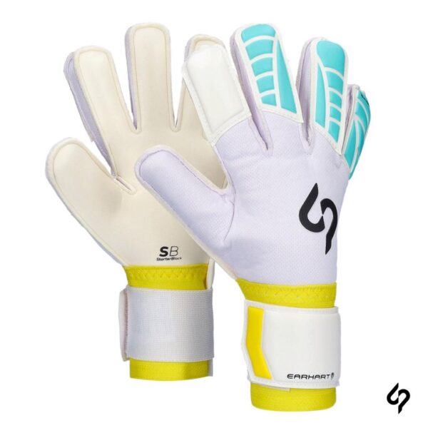 Sp Futbol Guantes de Arquero Earhart Base Blanco Celeste