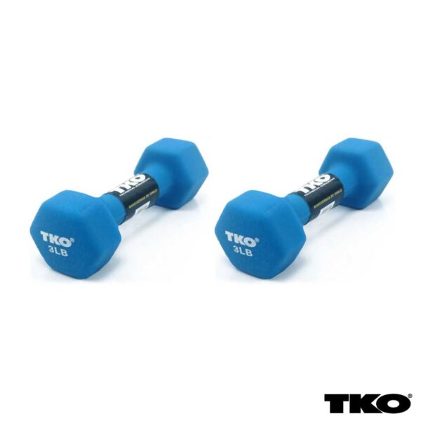 Tko Mancuerna Individual de Vinil 3Lb