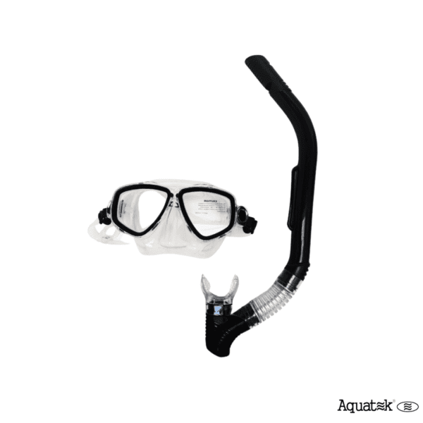 Aquatek Set Mascara + Snorkel Entrenamiento
