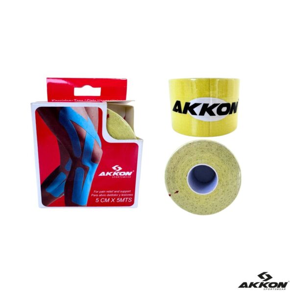 Akkon Kinesiotape Venda Neuromuscular 5cm x 5m