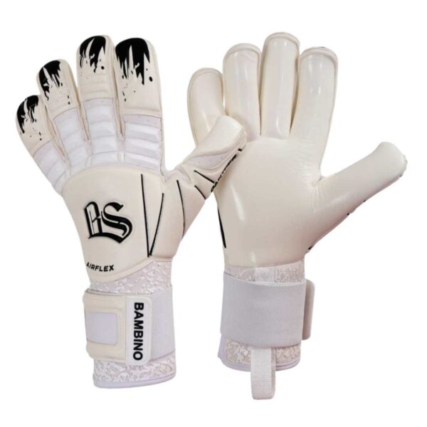 Bambino Guantes de Arquero Panther Blanco