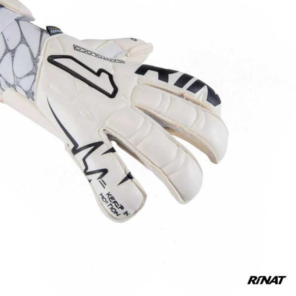 RINAT - GUANTES DE ARQUERO ALPHA SANTO LOCO AXG BLANCO 1 Rinat Guantes de Arquero Alpha Santo Loco Axg Blanco