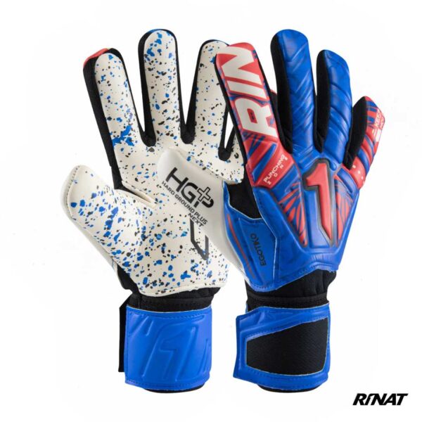 Rinat Guantes de Arquero Egotiko Vengador Turf Azul Rojo Niño