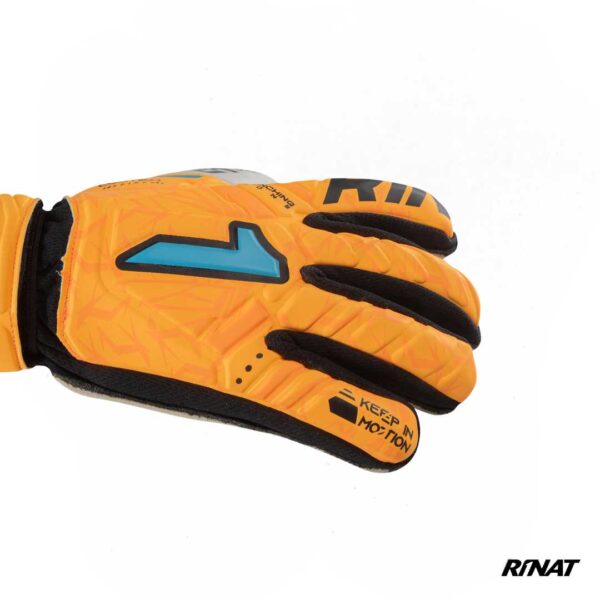 Rinat Guantes de Arquero Egotiko Vengador Turf Ferulas Naranja Blanco Niño