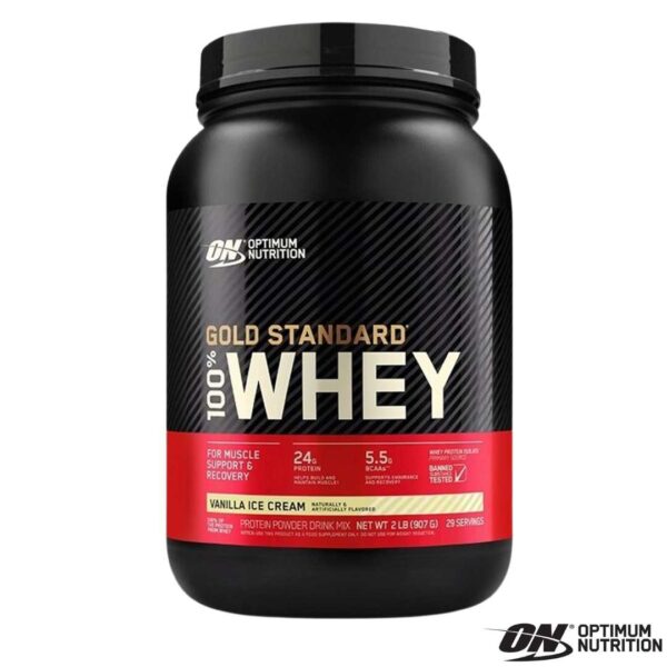 Optimum Nutrition Proteina Whey Gold Standar 100% 2Lb x 29 Servicios