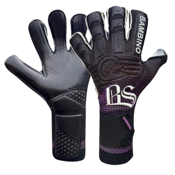 Bambino Guantes de Arquero Eclipse 25-26 Negro Rosado