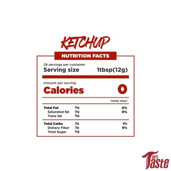 Mrs. Taste Ketchup 350Gr