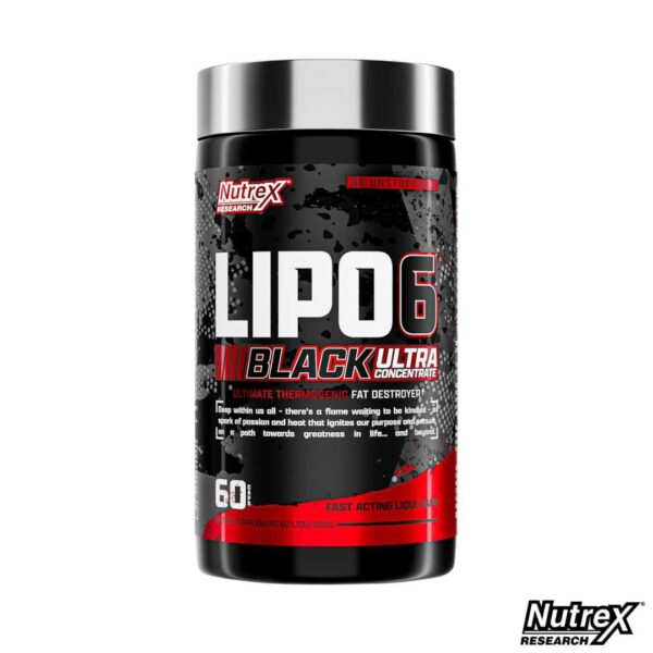 NUTREX - LIPO 6 BLACK UC X60 CAPS Nutrex Lipo 6 Ultra Concentrado Black x60caps