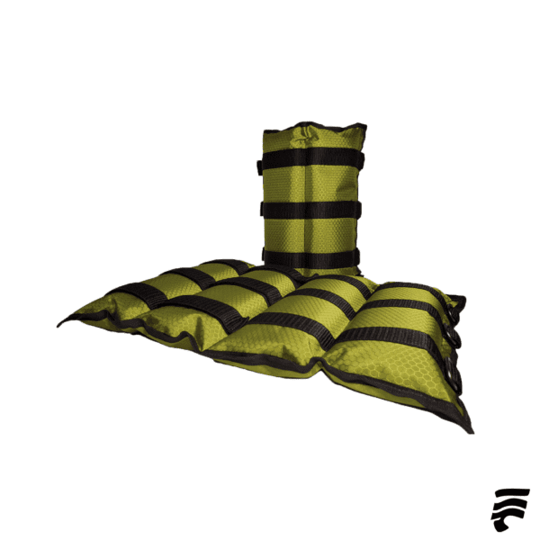 TSS - Pesas Tobilleras 14Kg - Verde Tss Pesas Tobilleras