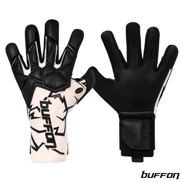 Buffon Guantes de Arquero Profesional Sultan Blanco Negro