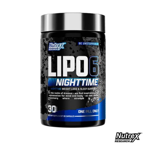 NUTREX - LIPO 6 NIGHT TIME Nutrex Lipo 6 Night Time x30 Capsulas