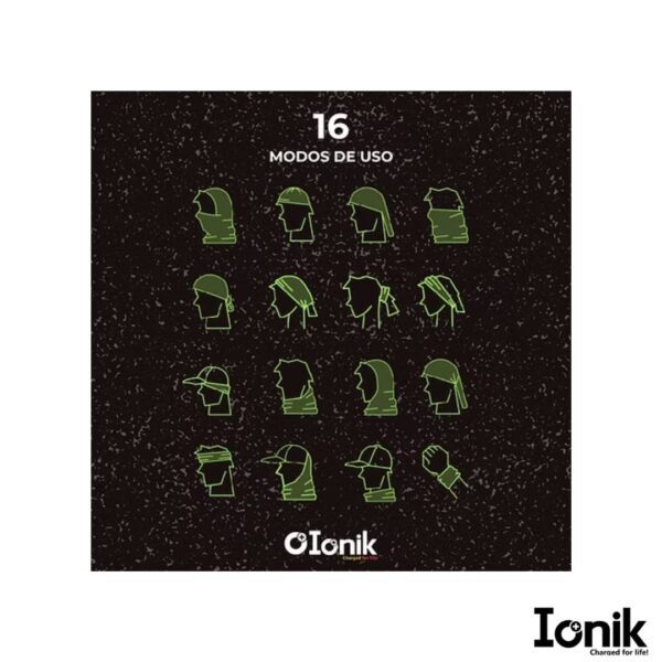 Ionik Buff Multideporte (Cod: Dto)