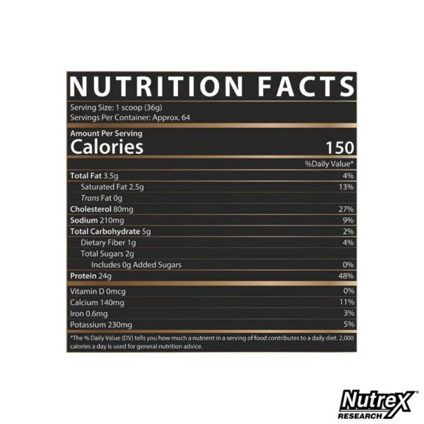 Nutrex Proteina Whey 100% 5Lb