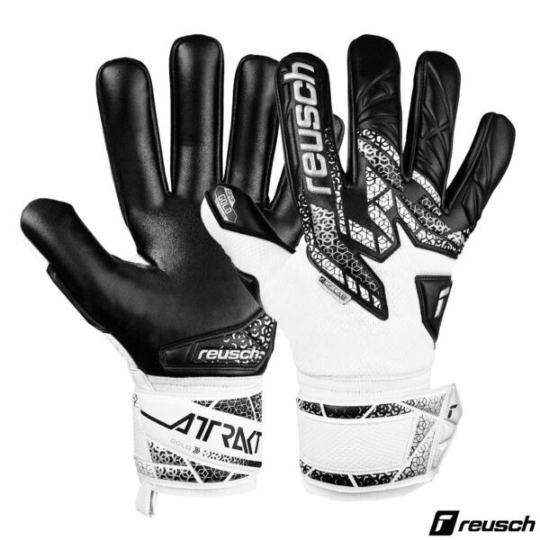 Reusch Guantes de Arquero Profesional Attrakt Gold Nc Blanco Negro Cod: 5570155