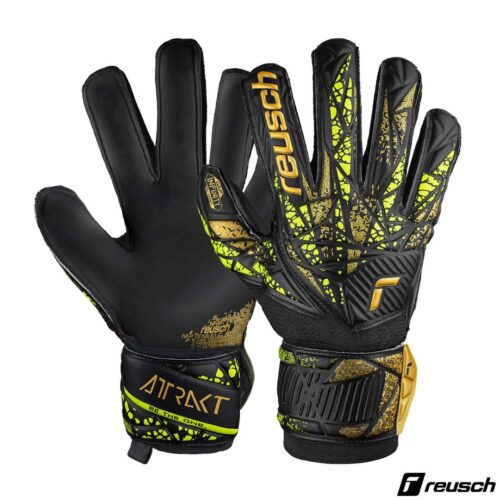 Reusch Guantes de Arquero Avanzado Attrakt Infinity Ferula Negro Verde Cod: 5470710