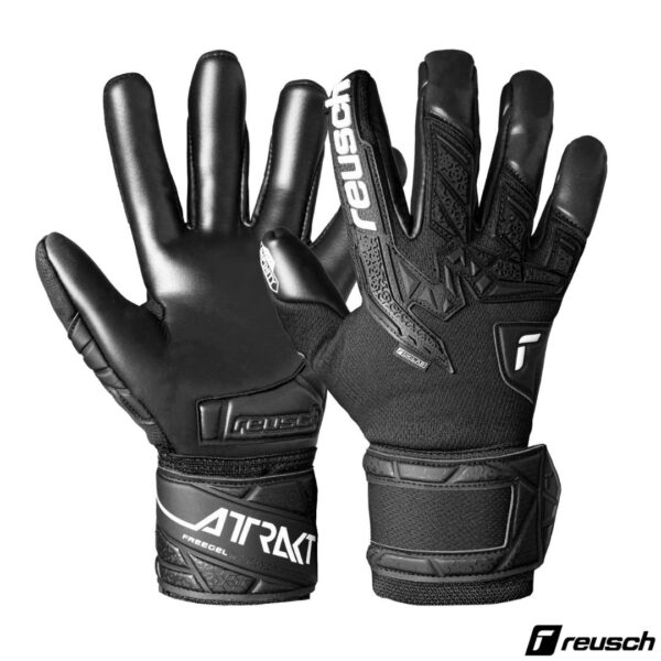 Reusch Guantes de Arquero Avanzado Attrakt FreeGel Infinity Negro Cod: 5560736