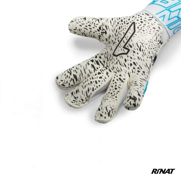 Rinat Guantes de Arquero Asimetrik Turf Ferulas Blanco Azul Niño