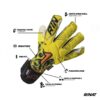 RINAT - GUANTES DE ARQUERO pro dominius amarillo blanco 3 Rinat Guantes de Arquero Xtreme Guard Dominius Pro Amarillo Blanco